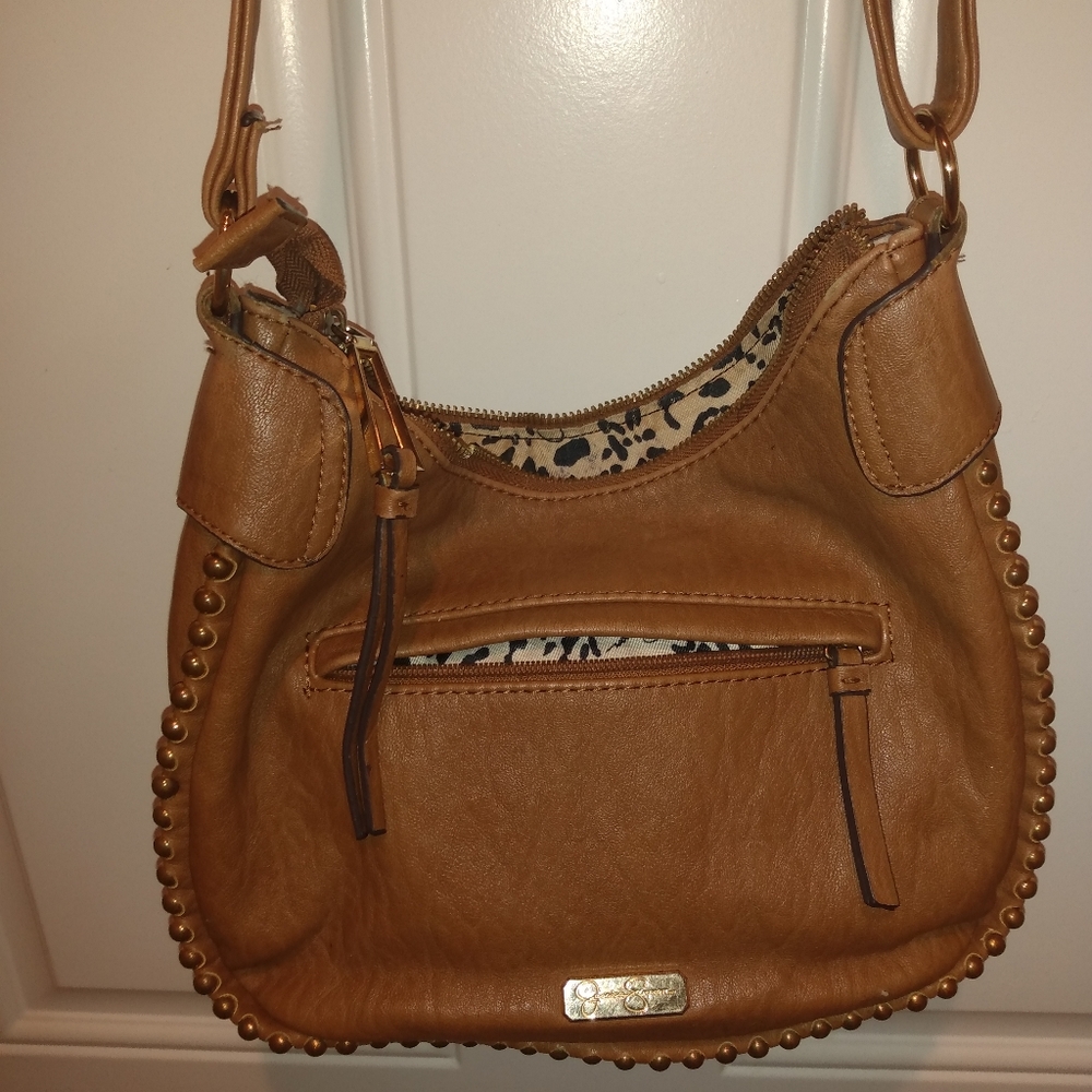Jessica Simpson beaded trim crossbody purse